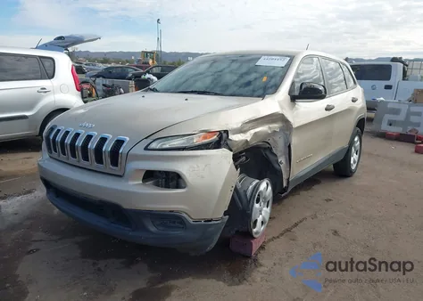 2015 Jeep Cherokee Sport из США, поврежденный, VIN 1C4PJLAB2FW547340
